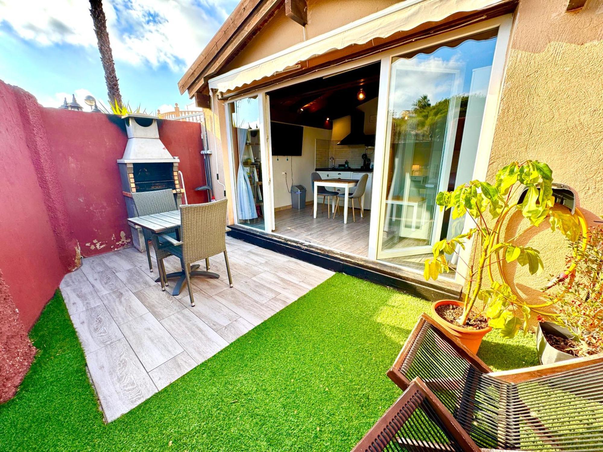 3 Casita-Estudio Con Jardin En La Playa Puerto Marino Exterior foto