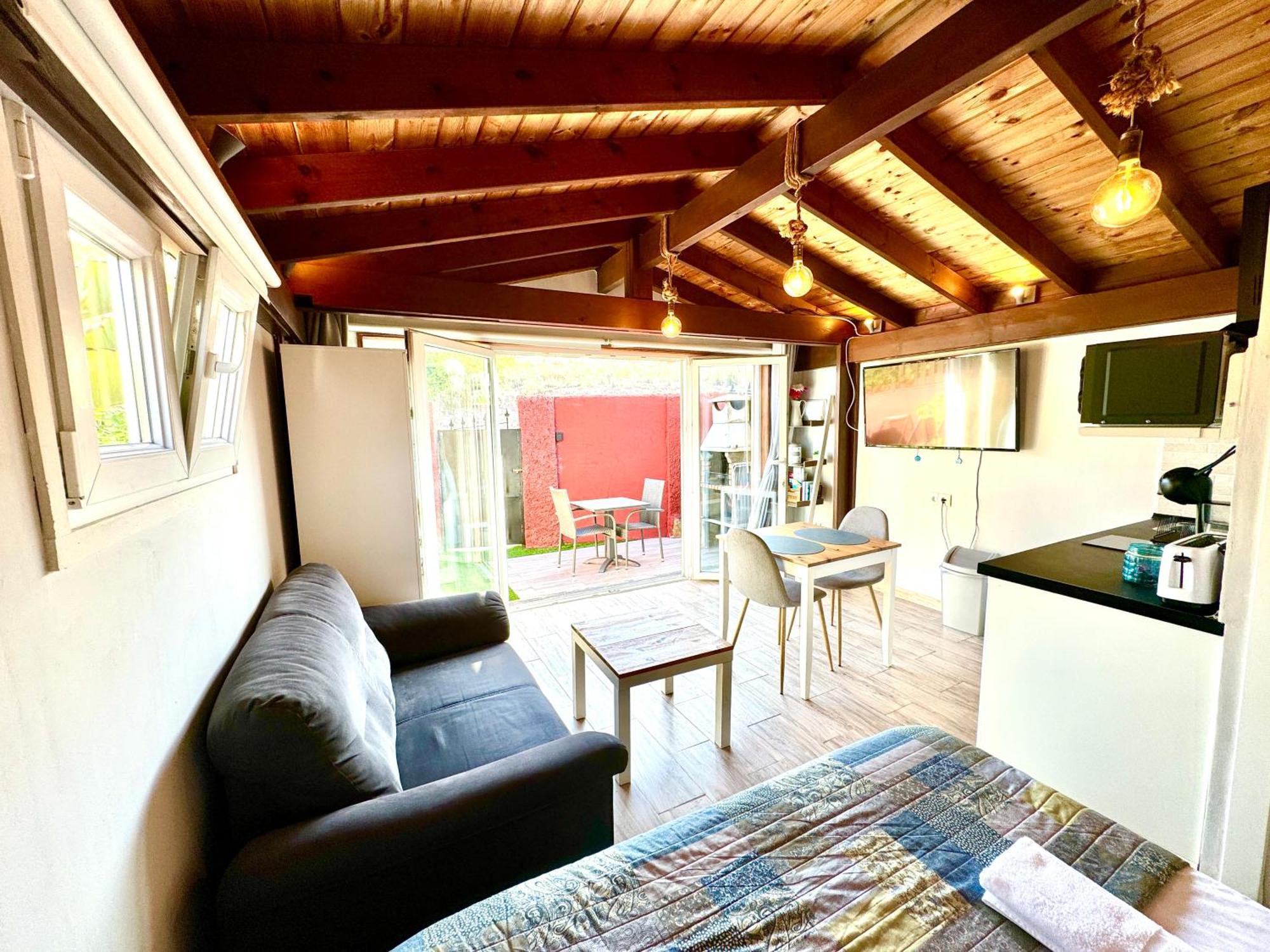 3 Casita-Estudio Con Jardin En La Playa Puerto Marino Exterior foto